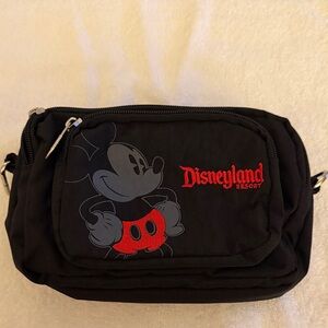 Disneyland Black Crossbody Bag